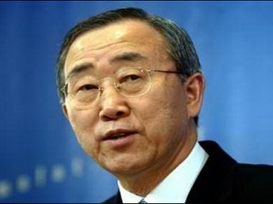 Tổng Thư ký Liên hợp quốc Ban Ki-moon.